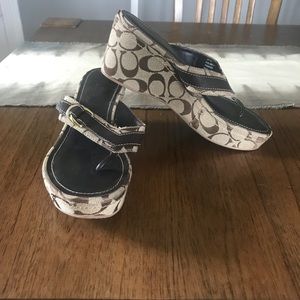 Coach sandals
